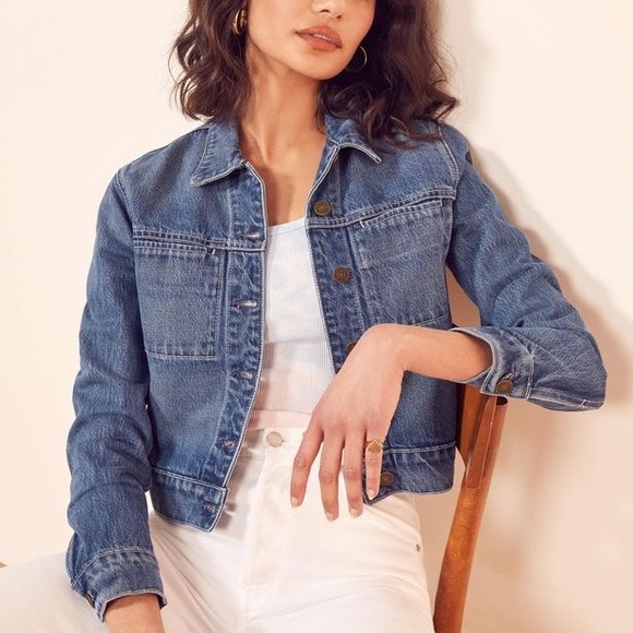 Reformation Aster Denim Jacket - Picture 2 of 7